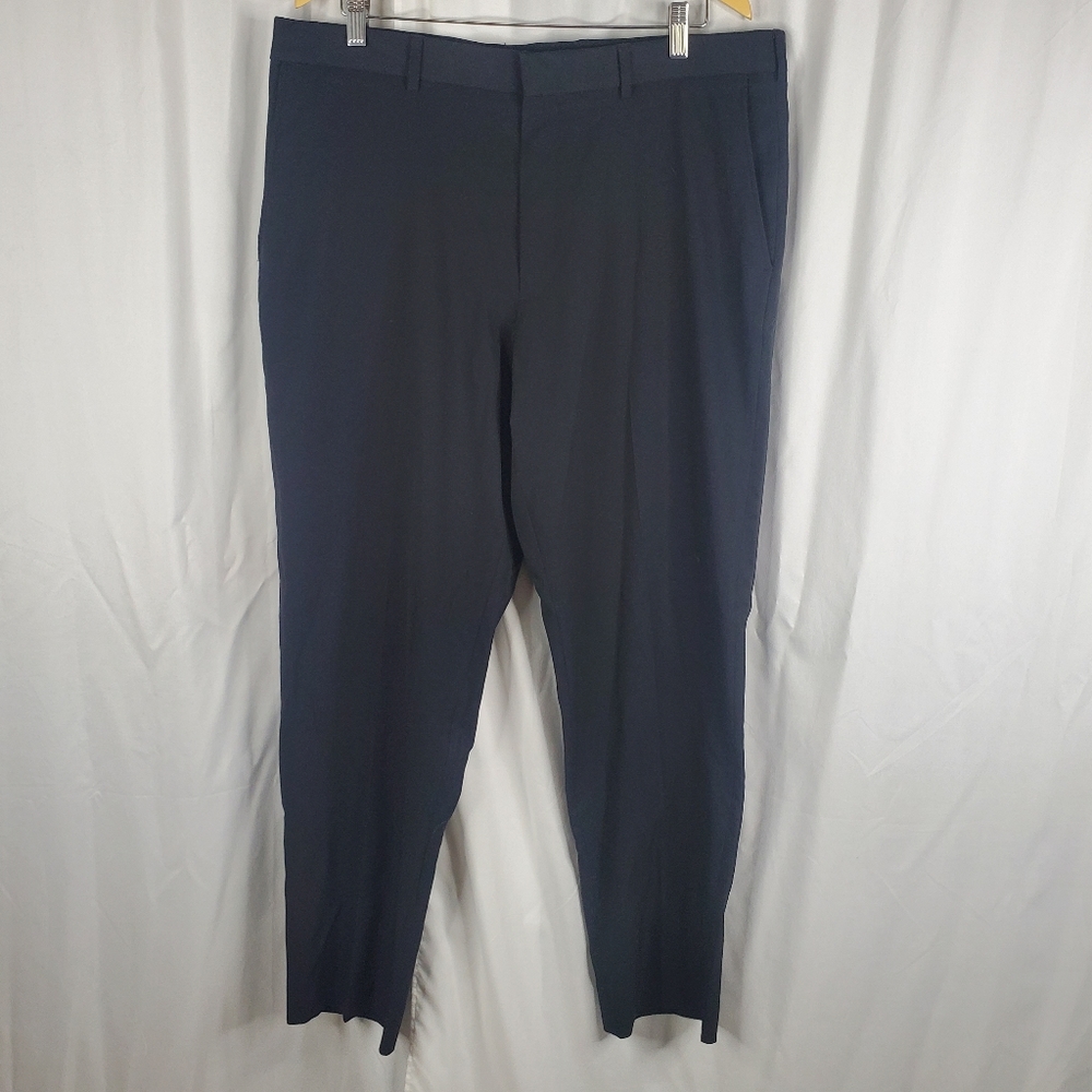 ♧ Walter Hagen Black Flat Front Dress Pants Size 38x32